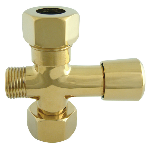 Kingston Brass Vintage Shower Diverter, Polished Brass ABT1060-2